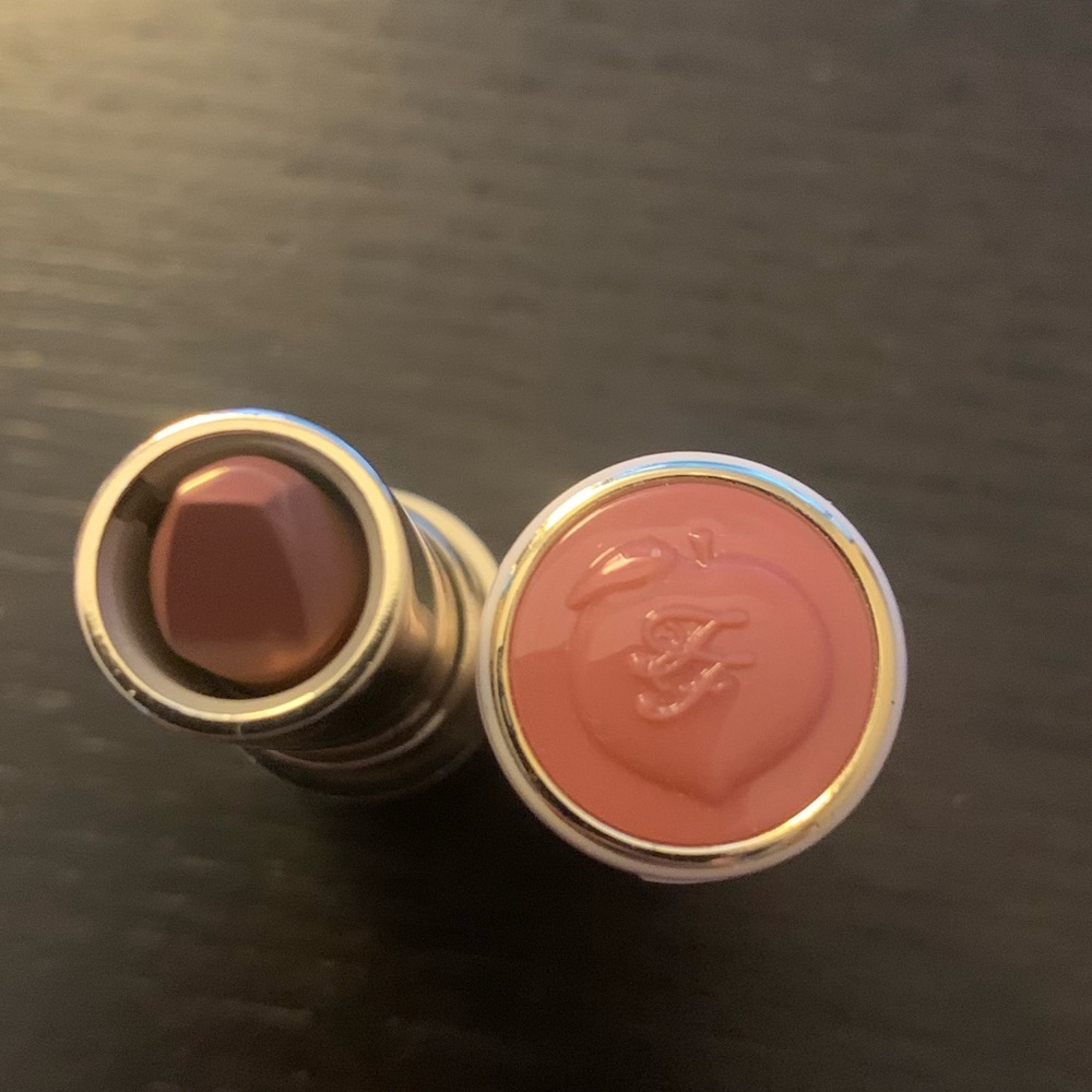 2/$20 Too Faced Peach Kiss Lipstick MINI